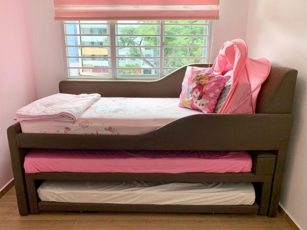 single pull out bed singapore